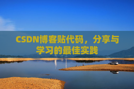 CSDN博客贴代码，分享与学习的最佳实践